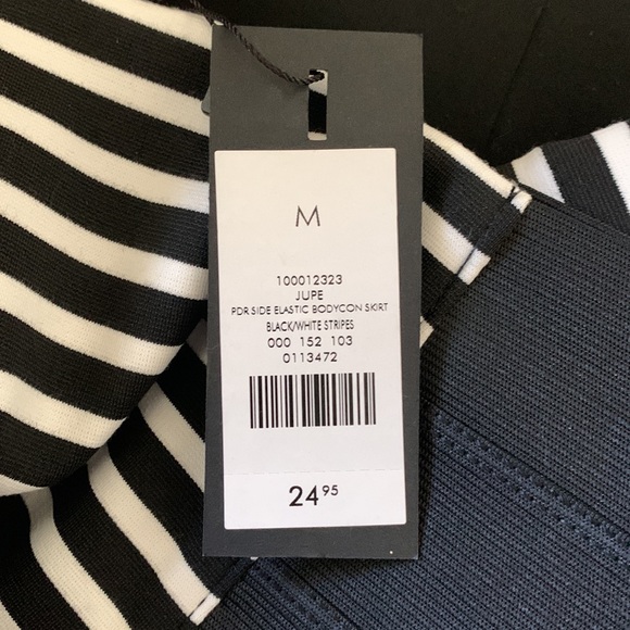 BNWT Dynamite Black & White Skirt - Picture 5 of 5